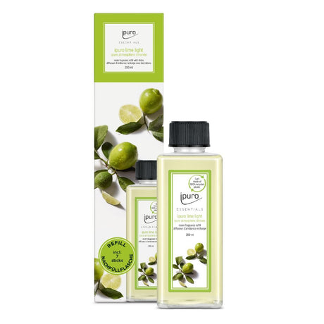 Ipuro Duftdiffusor-Nachfüllpackung Limettenlicht 200 ml