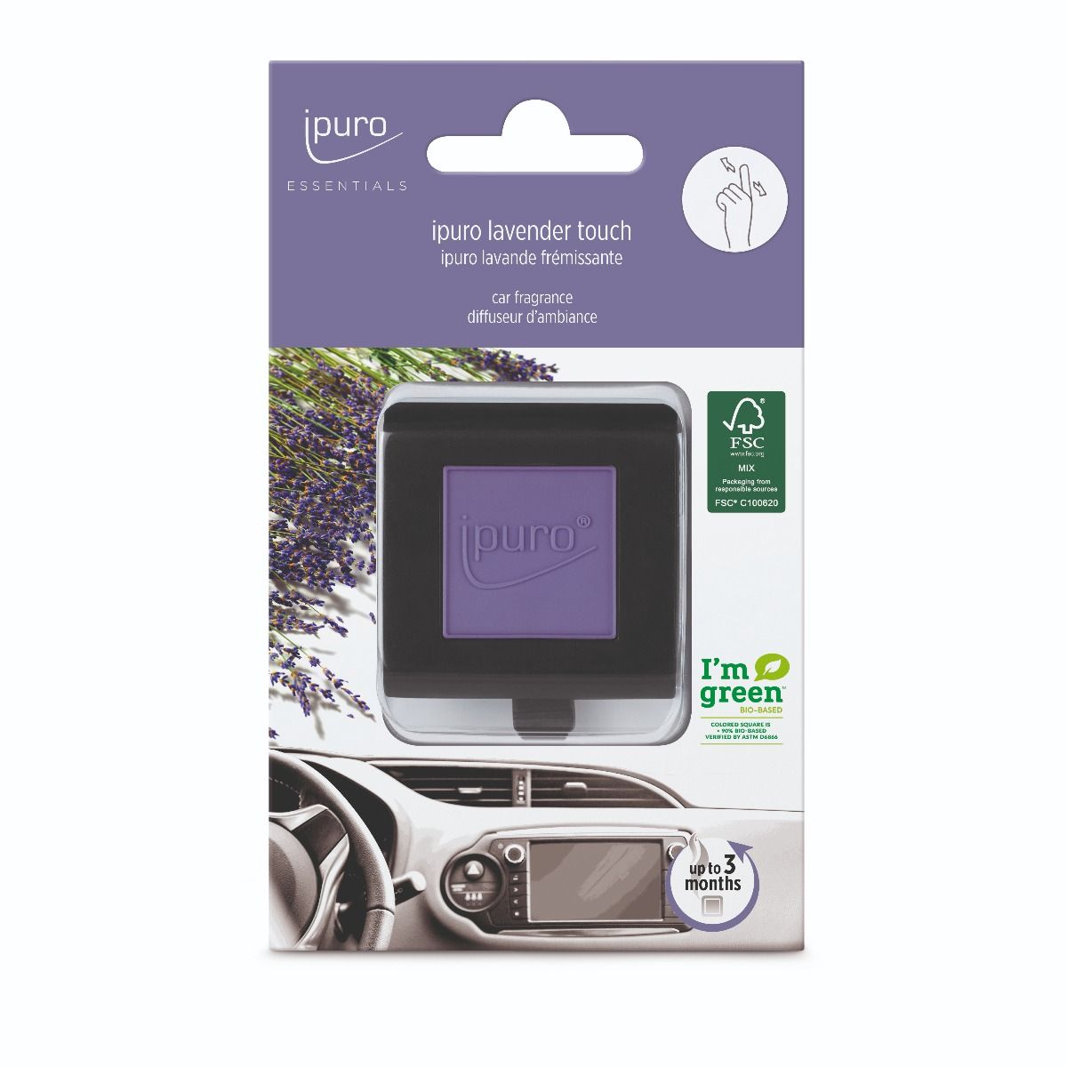 Ipuro-Autolinie Lavendel-Touch