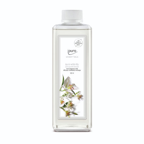 Ipuro Duftdiffusor-Nachfüllung, weiße Lilie, 500 ml