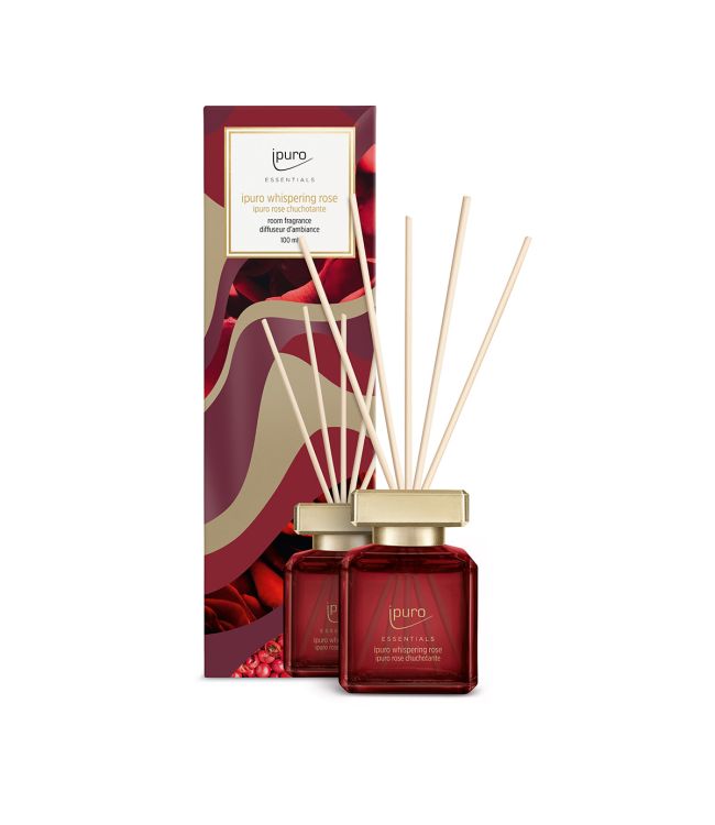 Ipuro Duftdiffusor Flüsternde Rose 100 ml