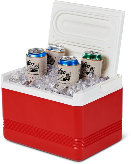 Iglu Legende 12 Cool Box 8 Liter Rot Weiß