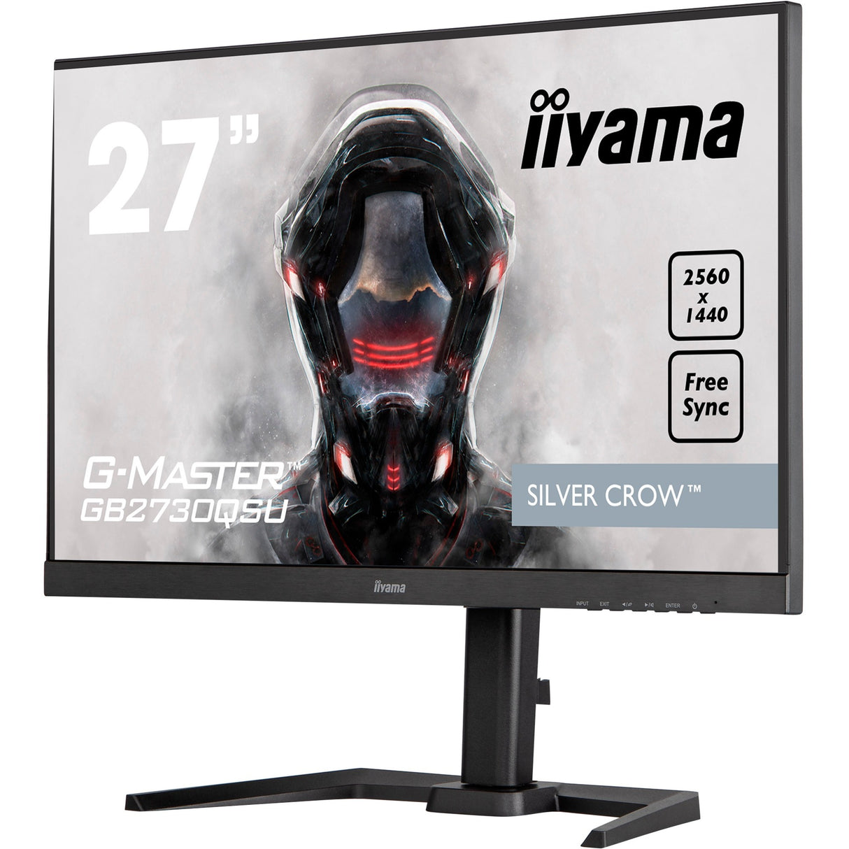 IIYAMA G-MASTER Silver Crow GB2730QSU-B5