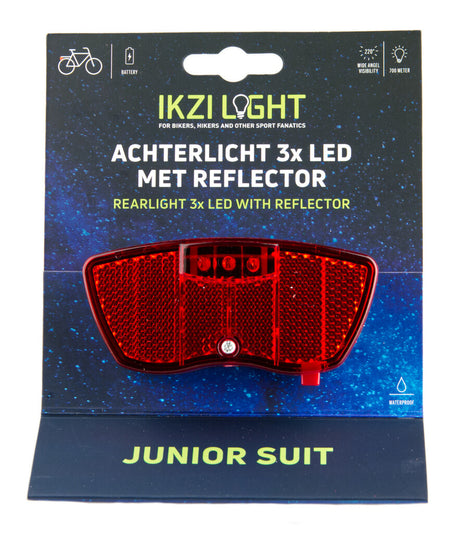 Ikzi Light Heck -Licht -Träger Junior 3xled