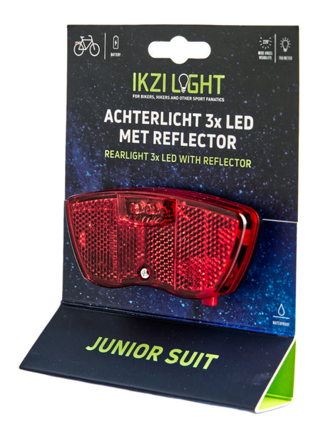 Ikzi Light Heck -Licht -Träger Junior 3xled