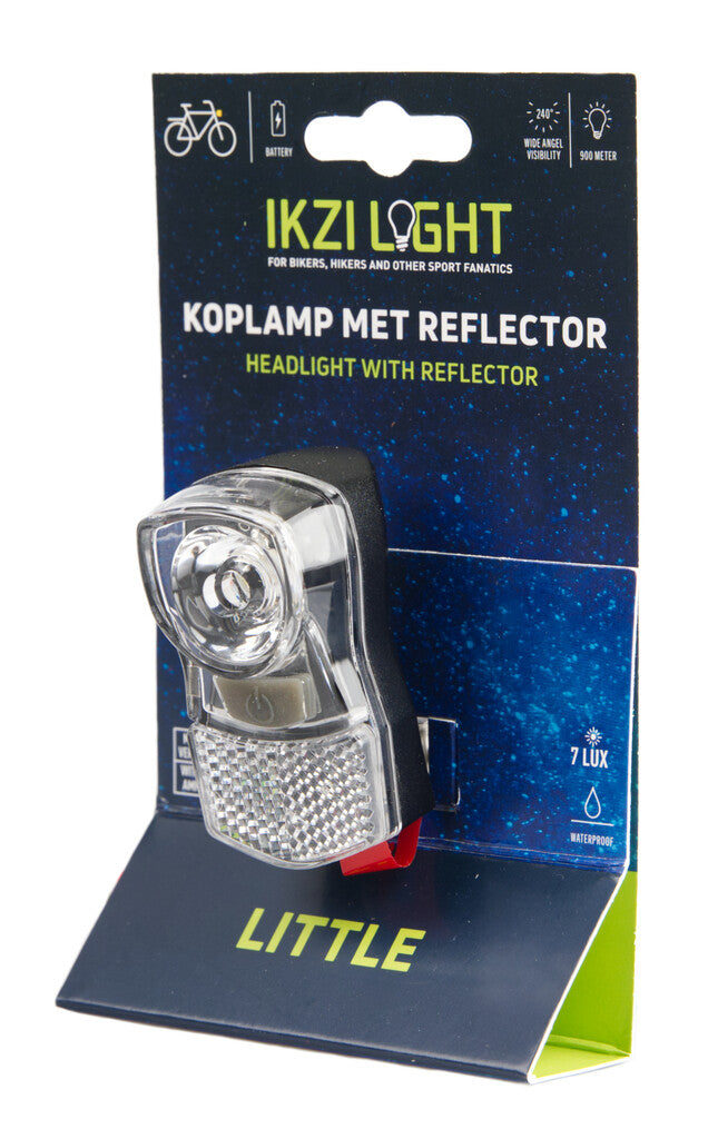 LED -Scheinwerfer Mini kleiner helles 7 -Lux -Kronenschrauben -Batt. Karte