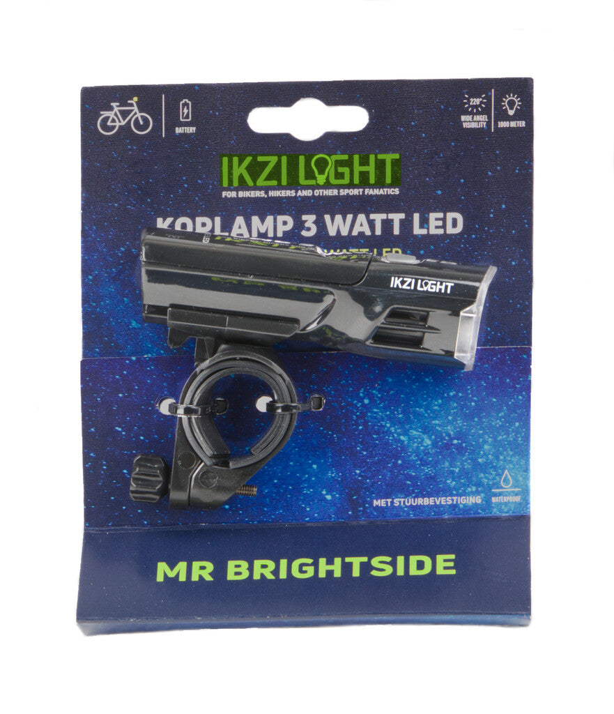 Ikzi-Light-Scheinwerfer Alu führte Mr. Brightside Hi-Tech Batt.
