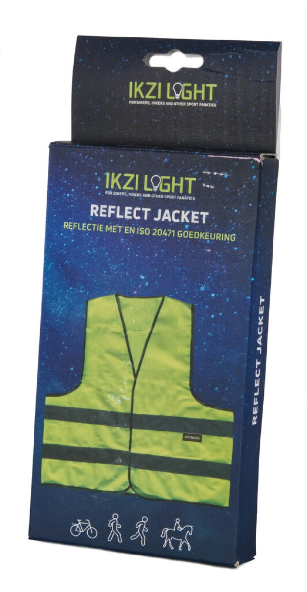 Ikzi Light Reflection Vest 67x66cm, L.