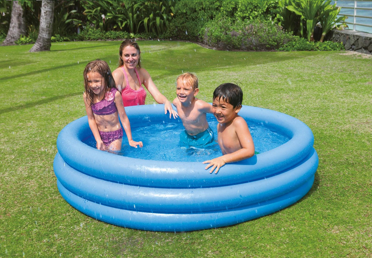 Intex Schwimmbecken blau 168x38cm