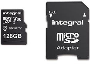 Enzo Integral Micro-SD-Speicherkarte v30 128 GB Sicherheit – 9500505