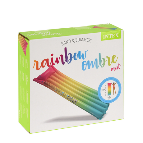 Intex Luftmatratze Rainbow Ombre 170x53cm