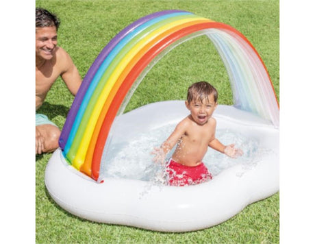 Regenbogenbaby Schwimmbad