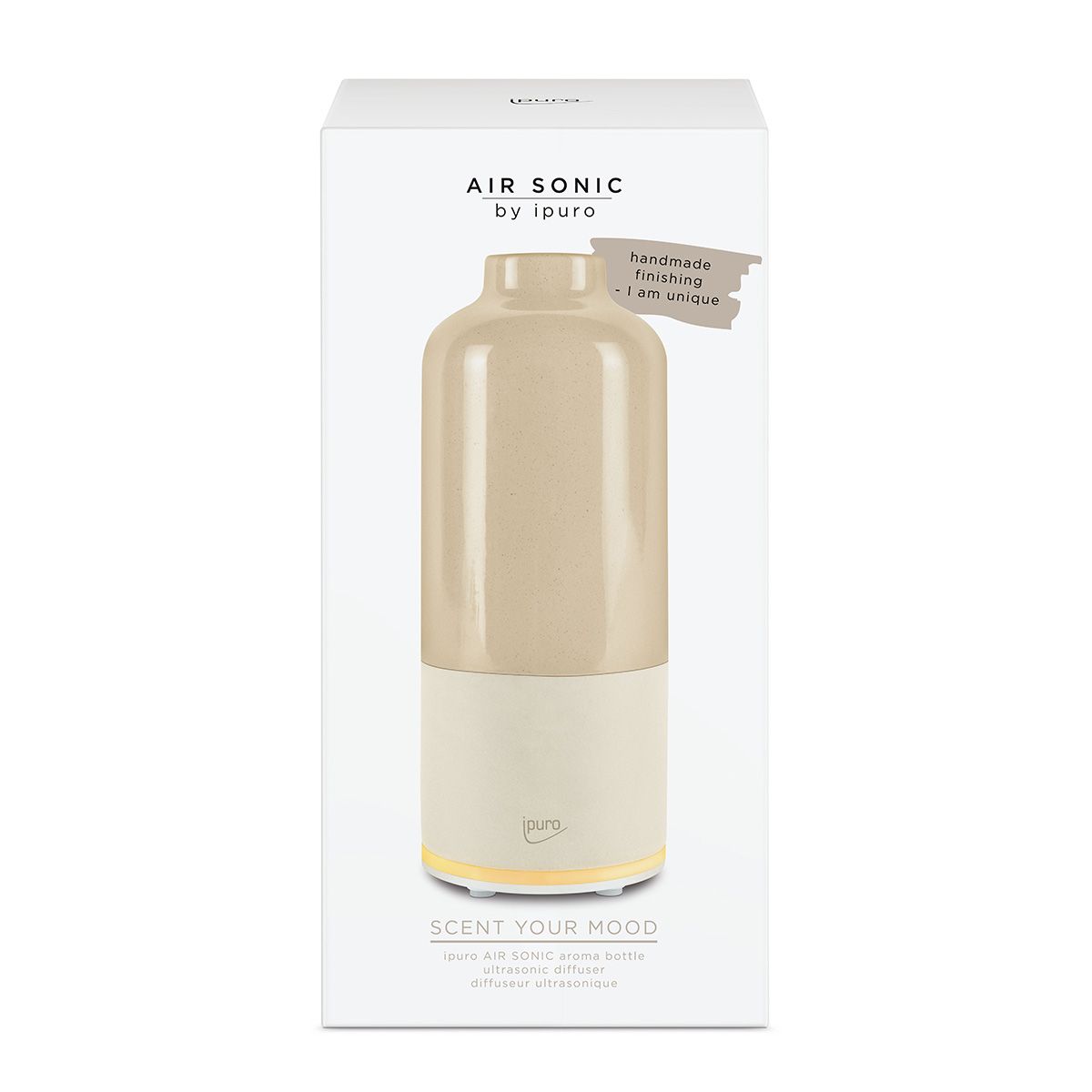 Ipuro Air Sonic Aromaflasche beige