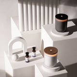 Ipuro Air Sonic Aromakerze grau