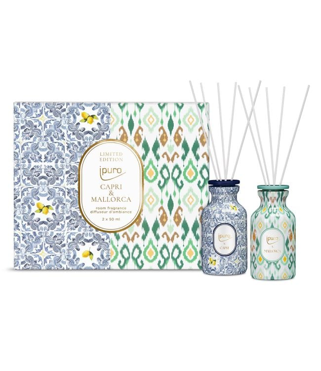 Ipuro Duftdiffusor-Set Capri Mallorca 2x50ml
