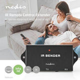 Nedis Infrarot-Extender für Fernbedienung | schwarz | 1 Stück - irex050bk irex050bk