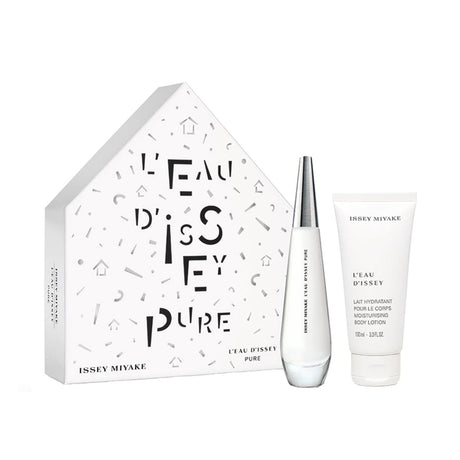 Issey Miyake Geschenkset L'eau d'issey Femme Eau de Toilette Spray 50 ml + Körperlotion 100 ml Frauen