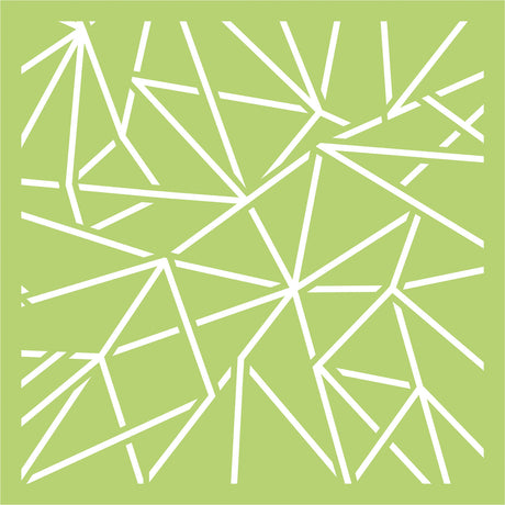Kaisercraft • Designer-Vorlage 15,2 x 15,2 cm Geolinien