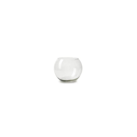 B-living bolvaas rondo helder glas ã˜19xh15cm