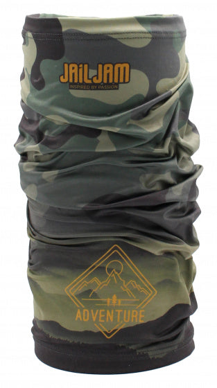 Gefängnis Marmelade Halswärmer Röhrchen Polyester Elastane Armee Grün Größe Eingröße