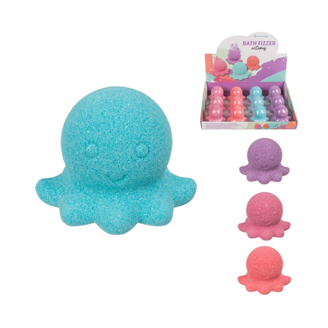 Badebombe Oktopus 7 cm 4 sortiert