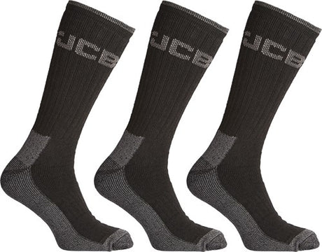 Kaufen Sie Jcb-Arbeitskleidung bei toolmax.nl Jcb-Arbeitssocken Heavy Duty | Größe 44-47 | 3 Paare – jcbx108b