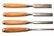 Hout dent hout platte set 4szt. 6 12 18 24mm