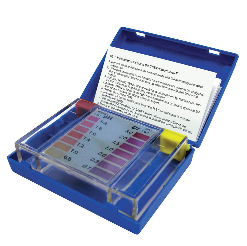 Kokido DPD-Testkit ohne Markenzeichen mit 2 x 10 Tabletten