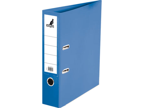 Kangaro-Ordner im A4-Format mit 2-Ring-Hebelmechanismus, 75 mm, blau