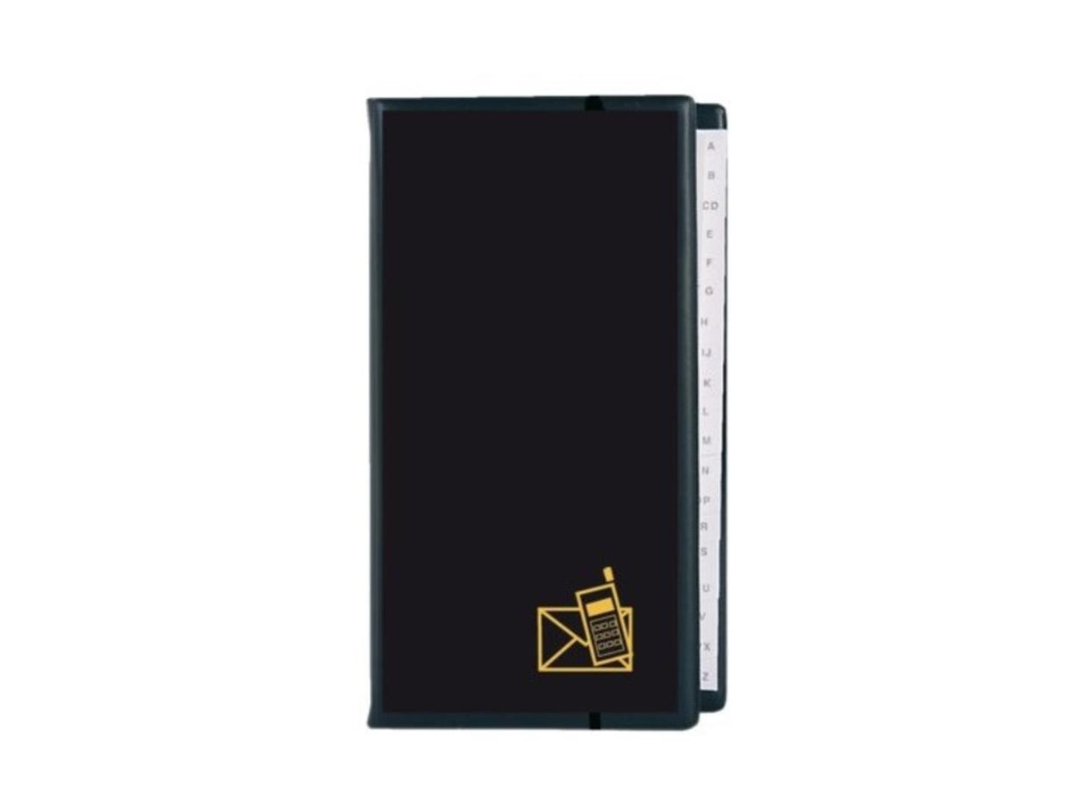 Kangaro Telefonregister A-Z 4-Ring schwarz