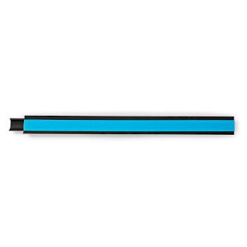 Nedis Kabelmanagement | Rohr | 1 Stück | maximale Kabelstärke: 16 mm | PVC | schwarz - cmdt4516bk500