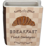 Kersten vaas boek breakfast dolomite ivory 15x5.5x18cm