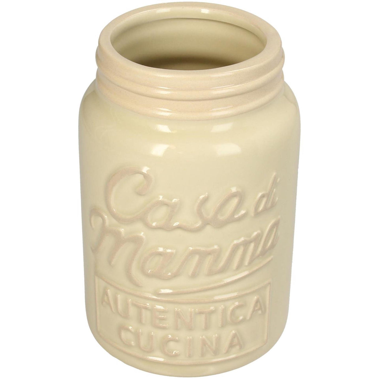 Kersten vaas casa di mamma dolomite ivory 10.5x10.5x16.3cm