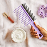 Tangle Teezer breiter Zahnkamm für lockiges Haar, Flieder