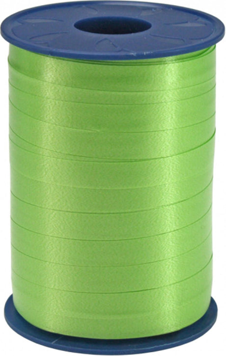 Lockenband 10 mm, 250 m, Limettengrün
