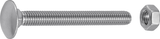 Connex Holzschraube M6x25 8 Stück A2 - ky4540625