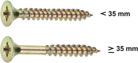 Connex PZ-Schraube 3,5x35 20 Stück VZ - KY3133535