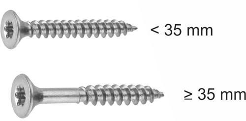 Connex Tx-Schraube 4,5 x 60 150 Stück A2 – kk3264560