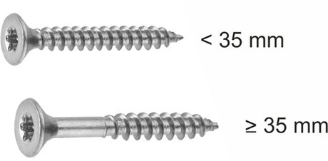 Connex Tx-Schraube 4,5 x 60 150 Stück A2 – kk3264560