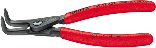 Knipex Sicherungsringzange praez.Sicherungsringzange mit Kunststoff gebogen