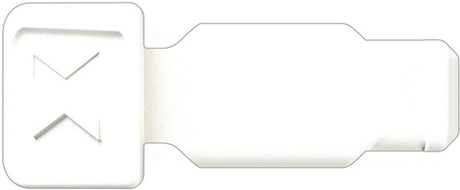 Knipex Farbcode-Clips weiß | 10 Stück - 00 61 10 cw
