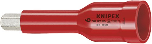 Knipex dop voor ratel 3 8 - 6 mm vde - 983906