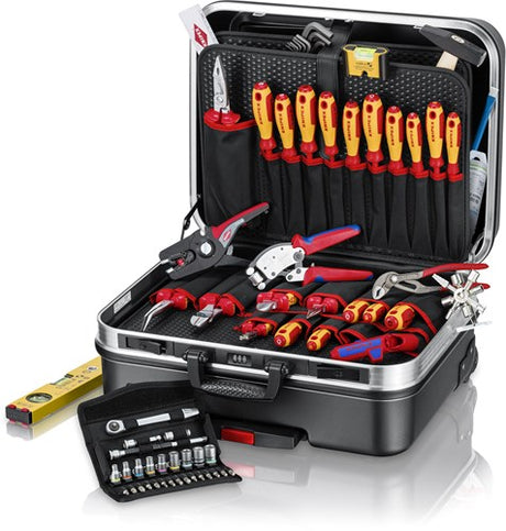 Knipex Werkzeugkoffer „großer Grundzug“ electroplus | 68 Stück - 002106