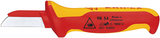 Knipex kabelmes recht beschermd mes 180mm vde - 9854