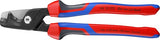 Knipex stepcut xl serie - kabelschaar - 225mm - ergonomisch - voor koper en aluminium