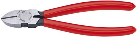 Knipex Seitenschneider schwarz atramentiert mit Kunststoffüberzug 125 mm - 7001125