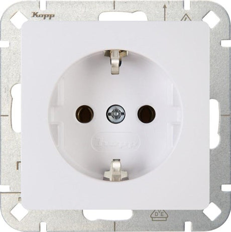 Kopp hk05 arktisweiß einbausteckdose ra - 4621490