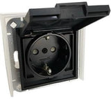 Kopp hk07 anthrazit ip44 einbausteckdose ra cover – 4623160