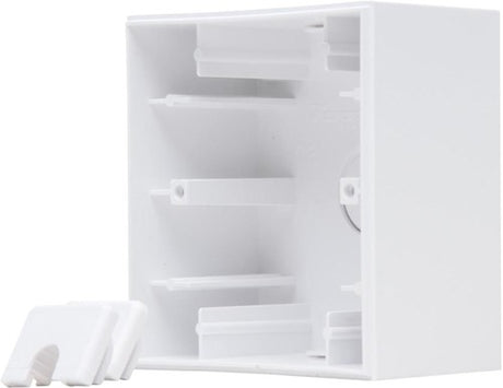 Kopp hk07 rein mattweiß 1-fach Aufputzdose - 4624300