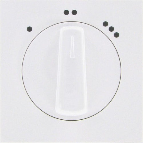 Kopp hk07 rein mattweiße Abdeckplatte + Knopf 3-Positionsschalter – 4624080