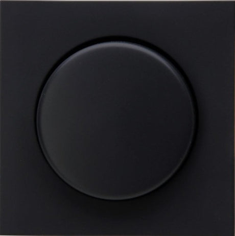 Kopp hk07 pure mattschwarze Abdeckplatte + Tastendimmer – 4624530
